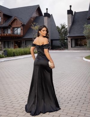 Vestido Longo com Corset - Imagem 7