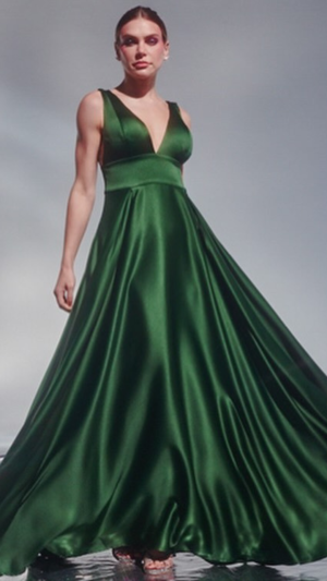 Vestido Longo Zibeline Rodado para Madrinha de Casamento - Imagem 6