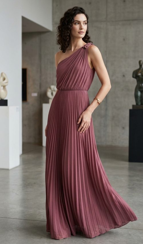 Vestido Plissado