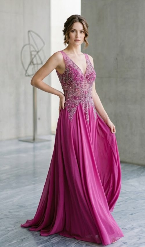 Vestido Bordado