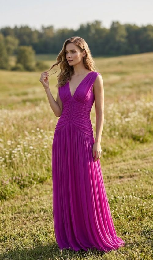 Vestido Franzido