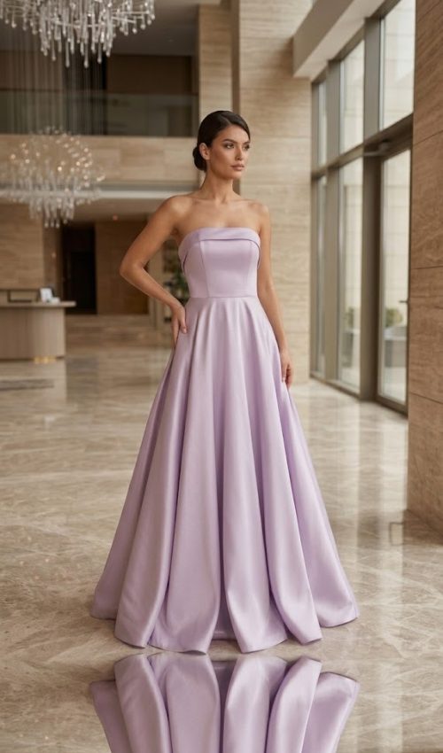 Vestido lilás