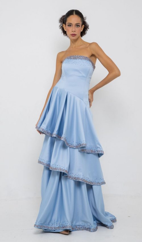 Ju parte 2 - Vestido azul e estola (2)