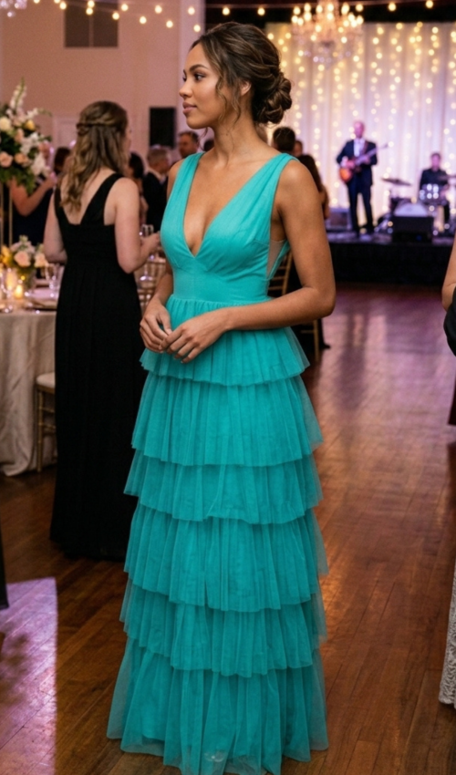 vestido verde